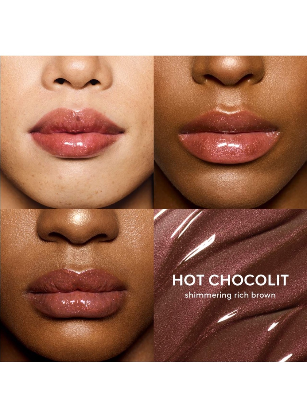 Fenty Beauty Lip Gloss Travel Sized — Hot Chocolit - Picture 2 of 4